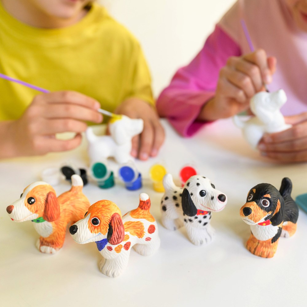 4M - Mould &amp; Paint - 3D Puppy Dogs