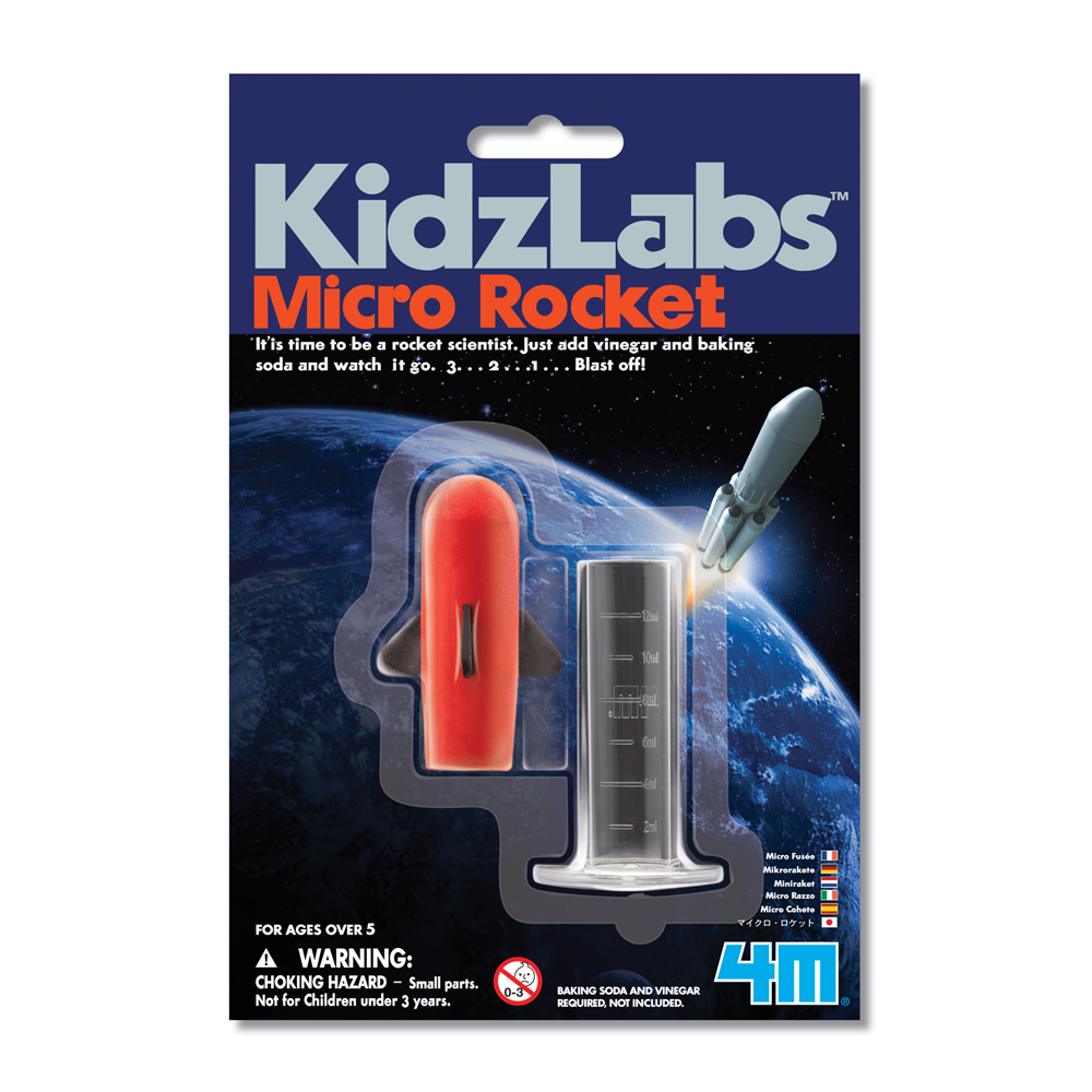 4M - KidzLabs - Micro Rocket