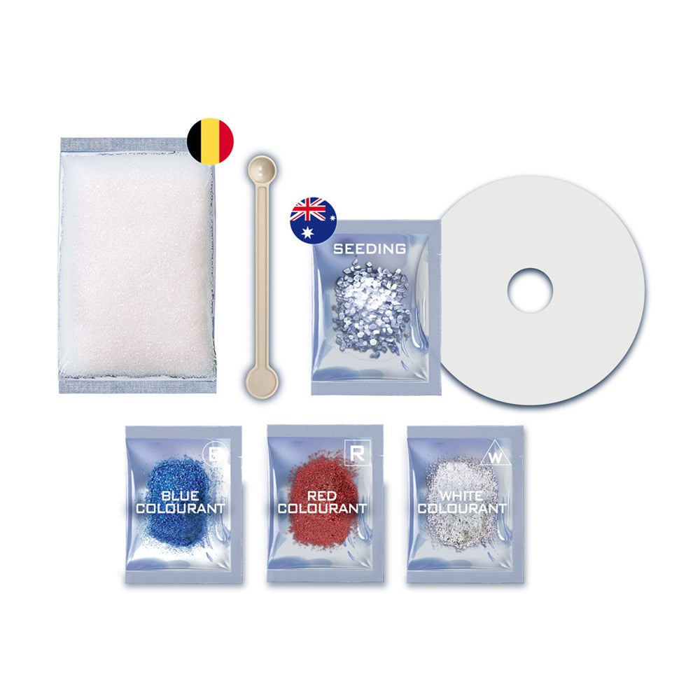 4M - Crystal Growing - Colour Changing Display Case