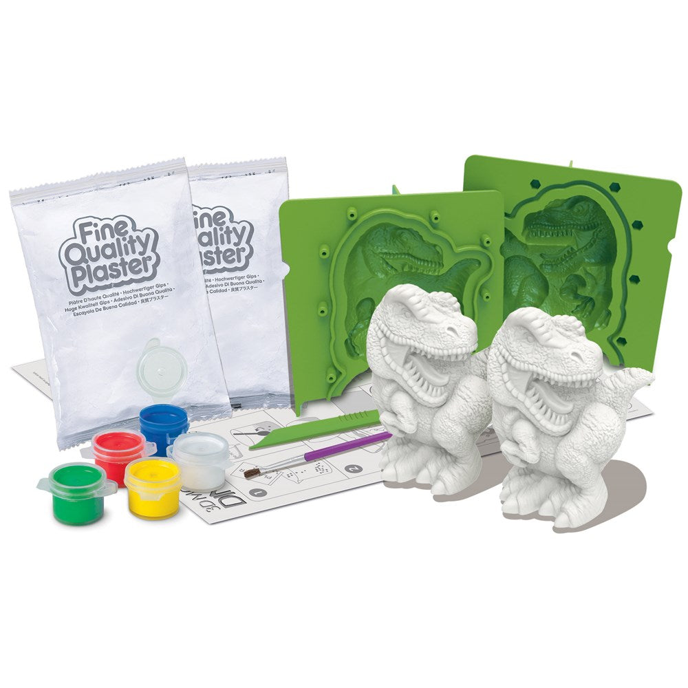 4M - Mould &amp; Paint - 3D Dinosaurs