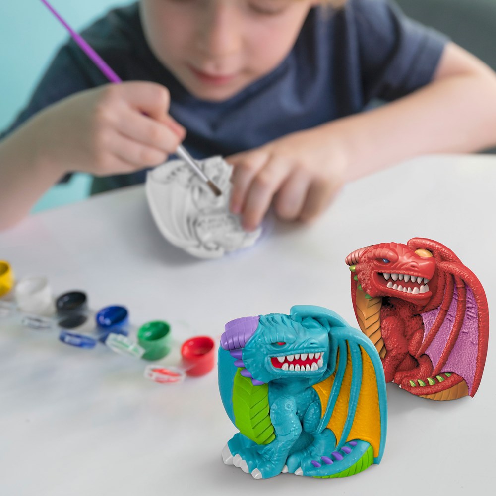 4M - Mould &amp; Paint - 3D Dragons