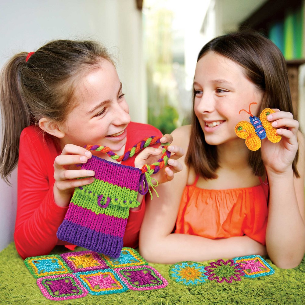 4M - STEAM Powered Kids - Knitting &amp; Crochet