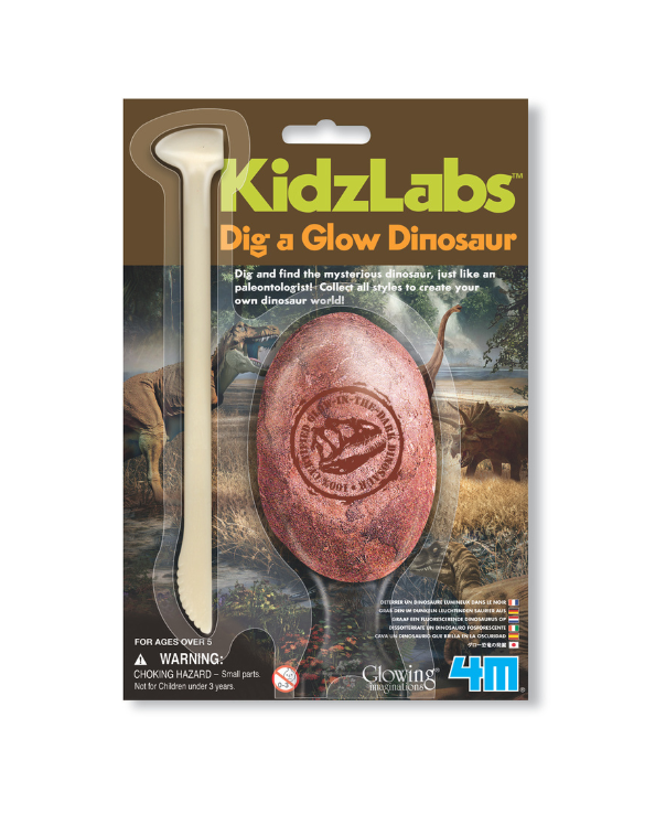4M - Kidzlabs - Dig a Glow Dinosaur