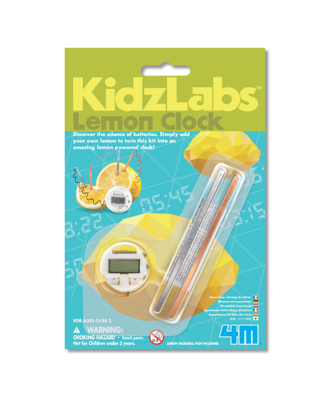 4M - KidzLabs - Lemon Clock