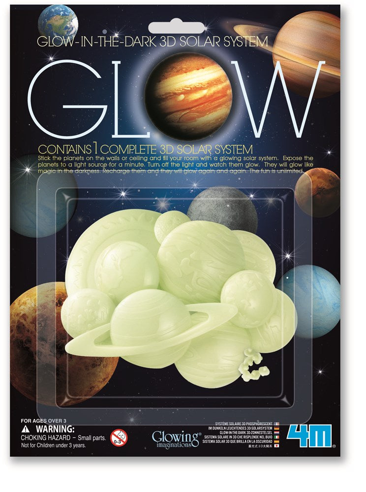 4M - Glow 3D Solar System