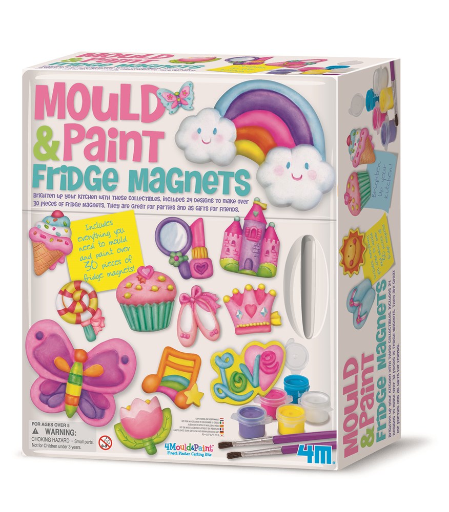 4M - Mould &amp; Paint - Fridge Magnets