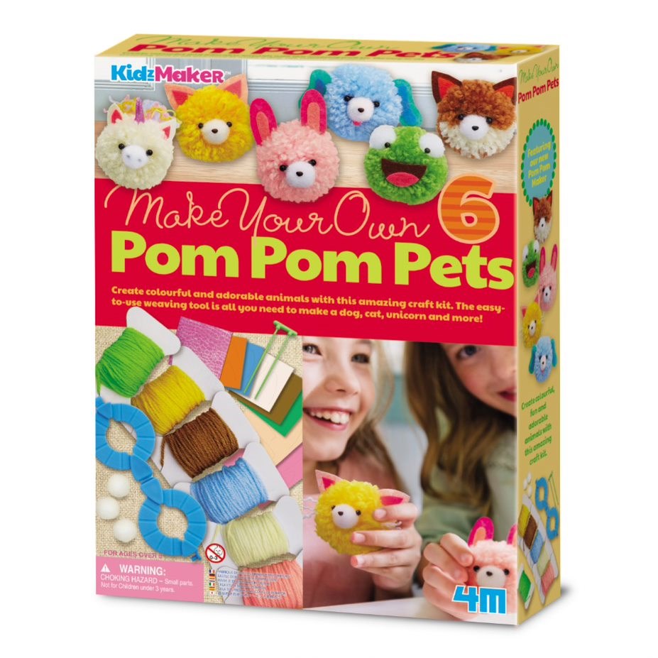 4M - KidzMaker - Make Your Own Pom Pom