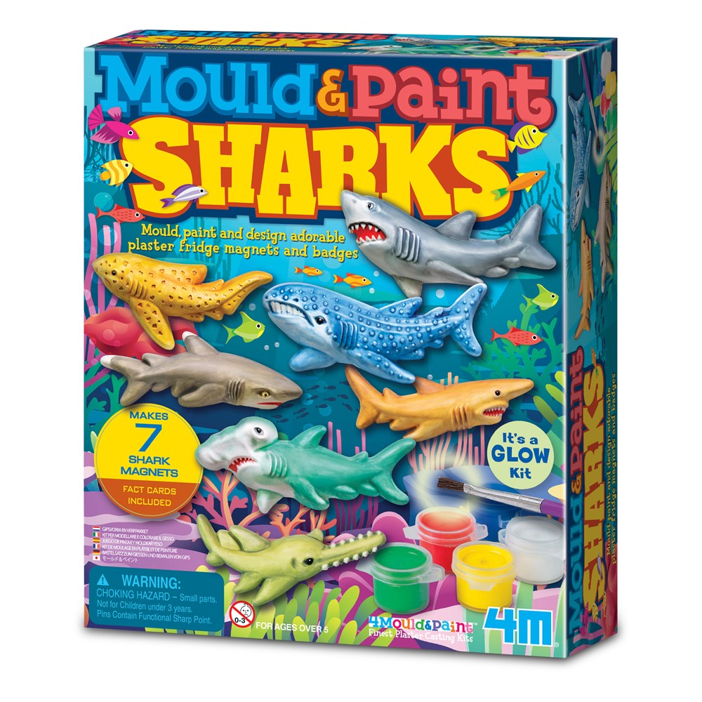 4M - Mould &amp; Paint - Sharks