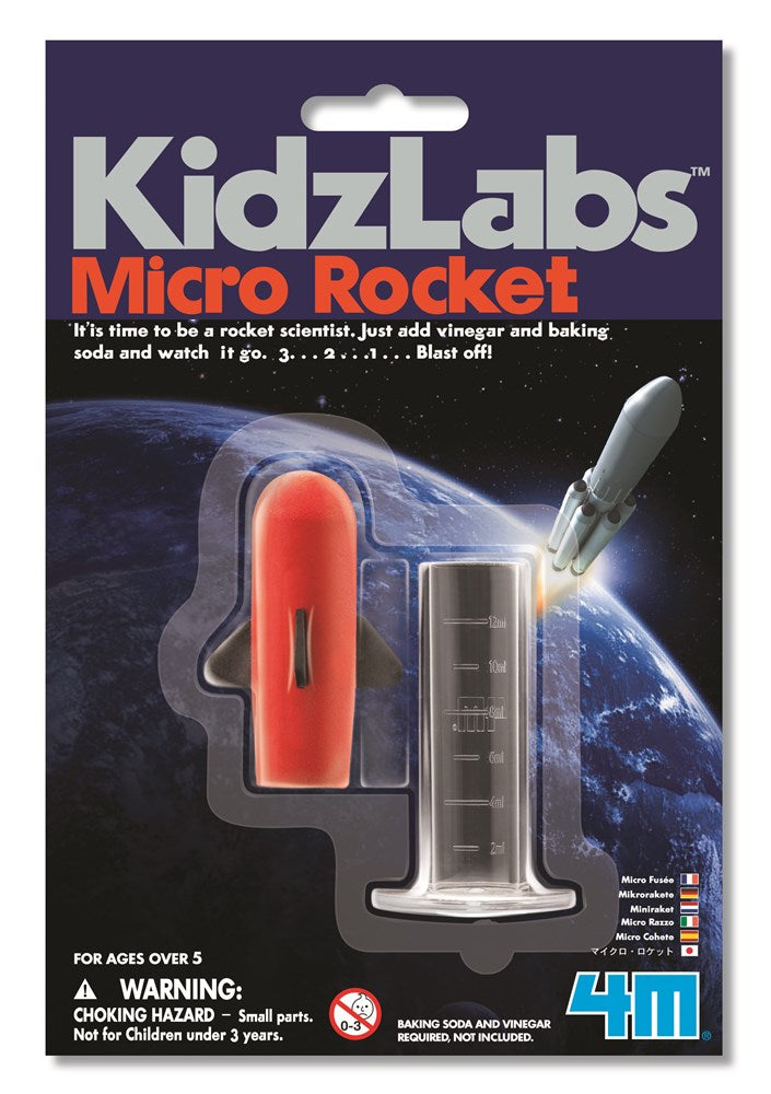 4M - KidzLabs - Micro Rocket