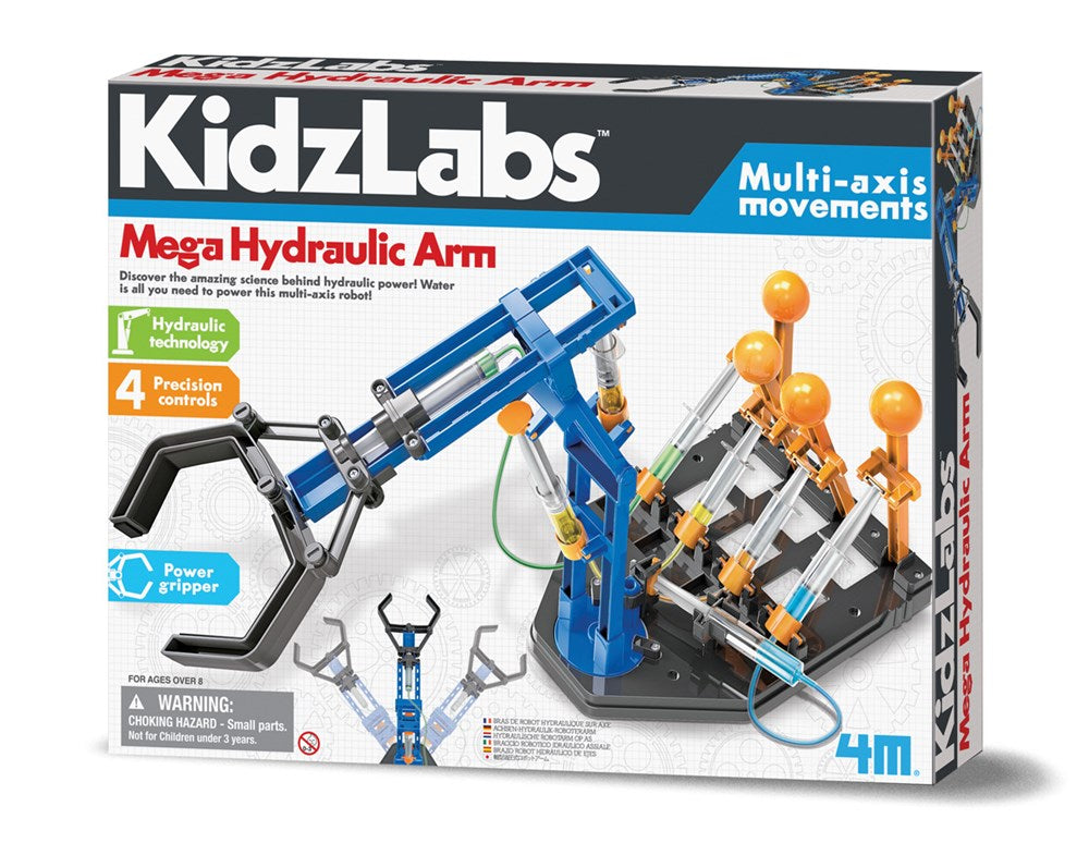 4M - Kidzlabs - Mega Hydraulic Arm