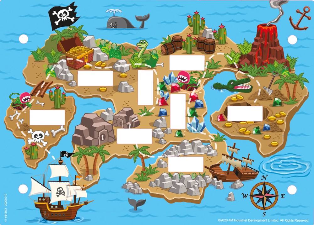 4M - Kidzlabs Gamemaker- Electrobuzz Pirate Treasure Hunt