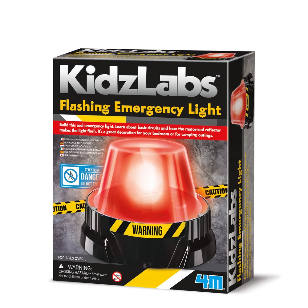 4M - KidzLabs - Flashing Emergency Light