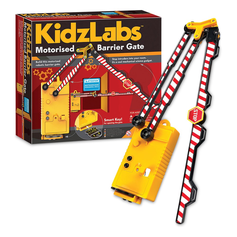 4M - KidzLabs - Motorised Barrier Gate