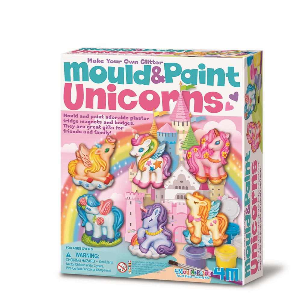 4M - Mould &amp; Paint - Unicorn