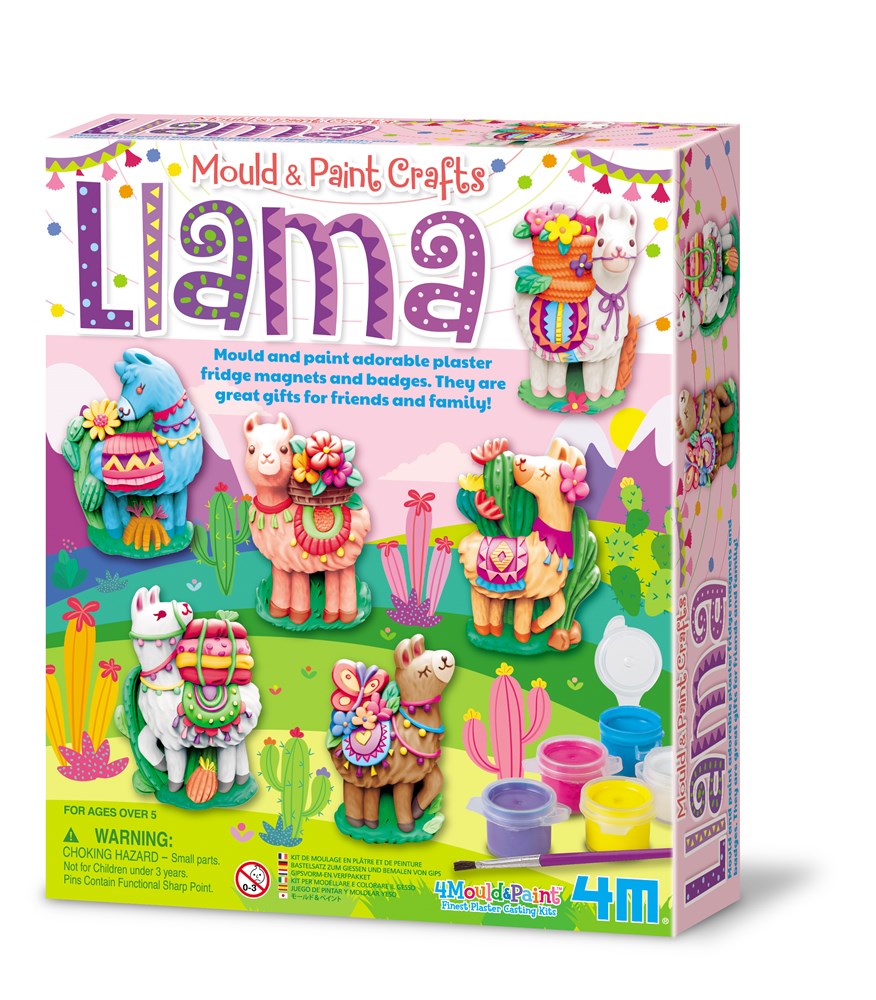 4M - Mould &amp; Paint - Llamas