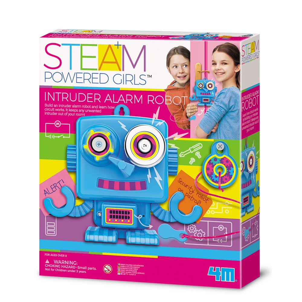 4M - STEAM Powered Kids - Intruder Alarm Robot