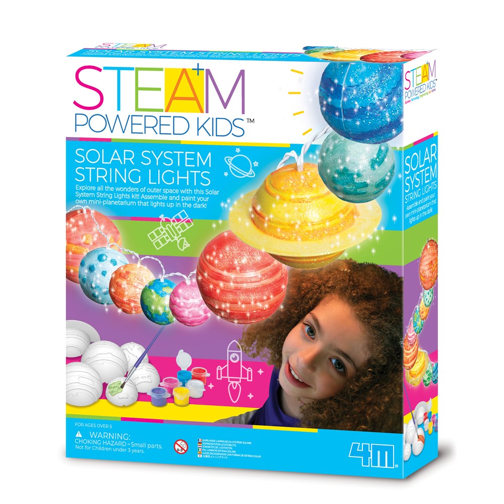 4M - STEAM Powered Kids - Solar System Toys String Lights