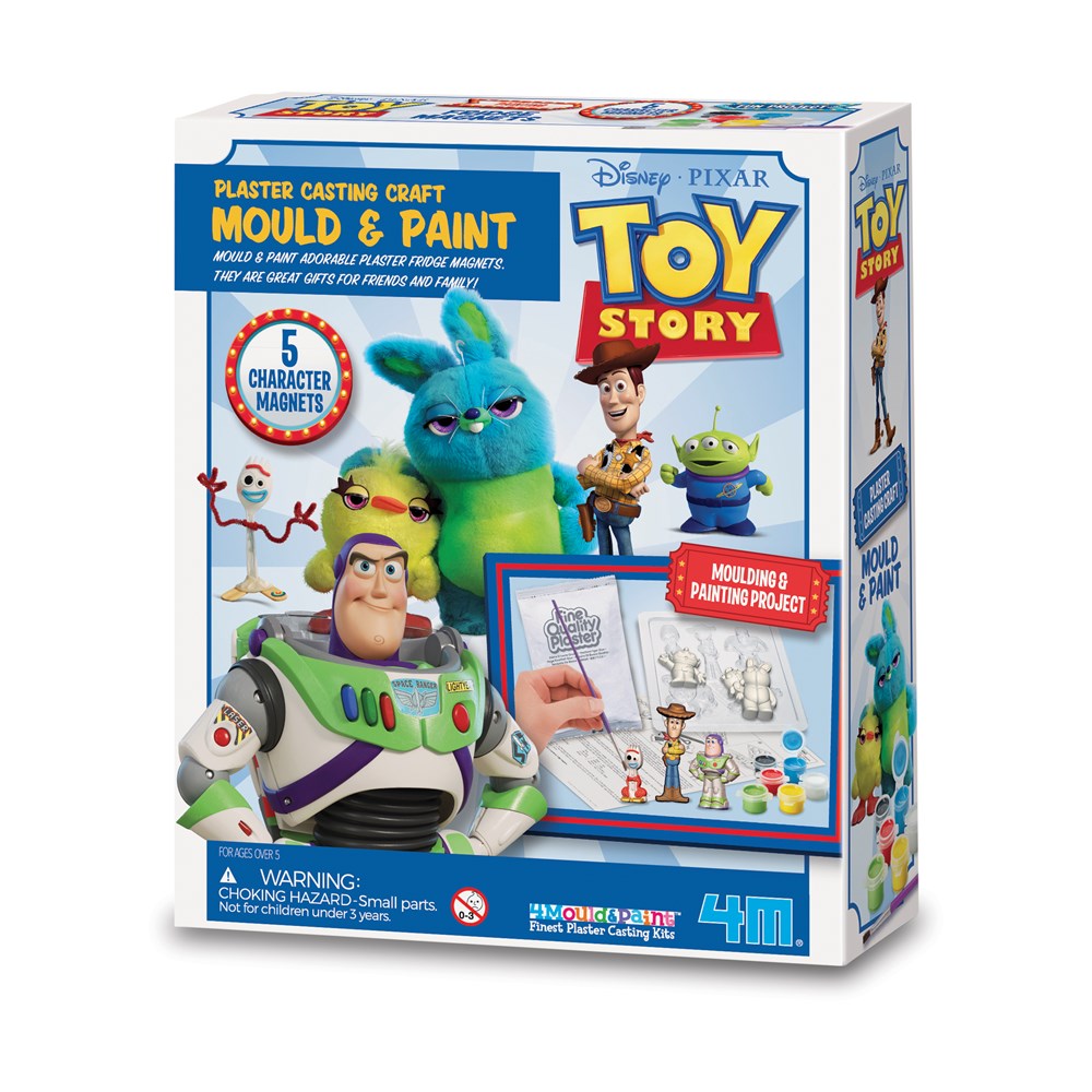 4M - Disney - PIXAR -Mould &amp; Paint - Toystory